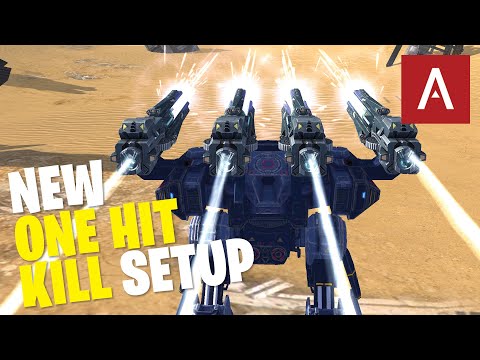 War Robots - NEW ONE HIT KILL Behemoth Gauss WR Max Gameplay