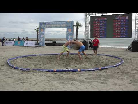 Round 1 Men's BW - 70 kg: V. LOTIUK (UKR) v. G. SUBTIRICA (ROU)