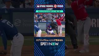 【ドジャース】大谷翔平 4回11奪三振の完全支配🔥#SPOTVNOWスプリングトレーニング #shorts