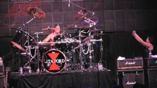 Lita Ford The Yost 2016 Can't Catch Me Drum Solo