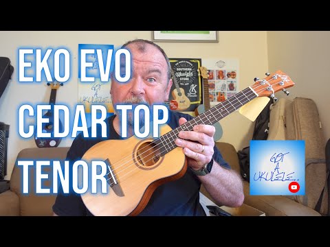 Got A Ukulele Reviews - Eko Evo Cedar Top Tenor