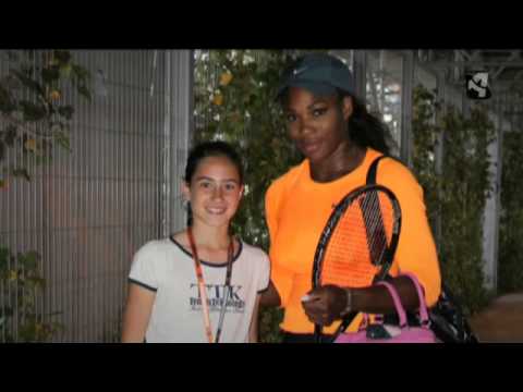 Carlota Martínez, promesa del tenis aragonés