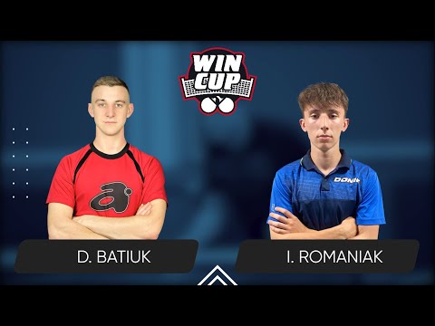 20:15 Dmytro Batiuk - Ivan Romaniak 26.09.2024 WINCUP Master. TABLE 1