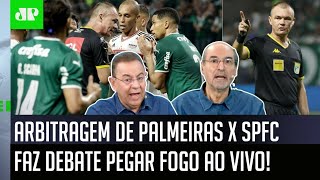 ‘Virou um circo, uma palhaçada’: VAR e arbitragem são detonados após Palmeiras e São Paulo