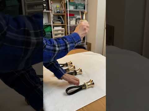 Schulmerich G#7, A7, A#7, B7, and C8 Handbells - Five Bells - | Reverb