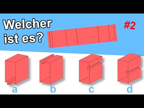 3D unfolding of objects Part 2 / Solving folding templates mentally | spatial reasoning