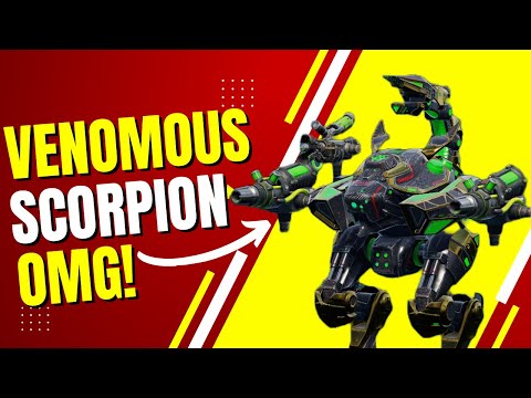 Scorpion w/ Venom Toxin | The Best Build For Scorpion | Better Than Flamethrowers | War Robots WR