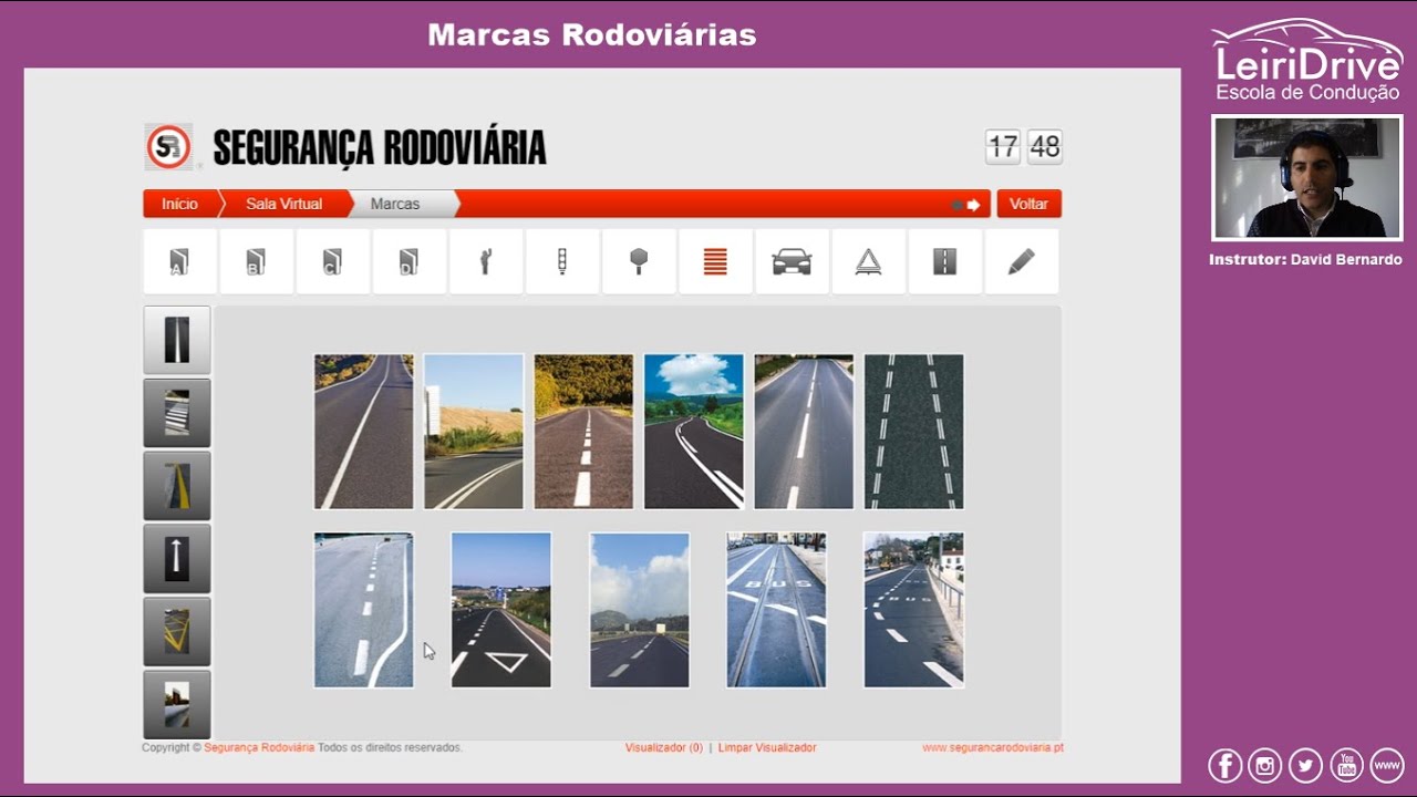 Aula de Código - Marcas Rodoviárias