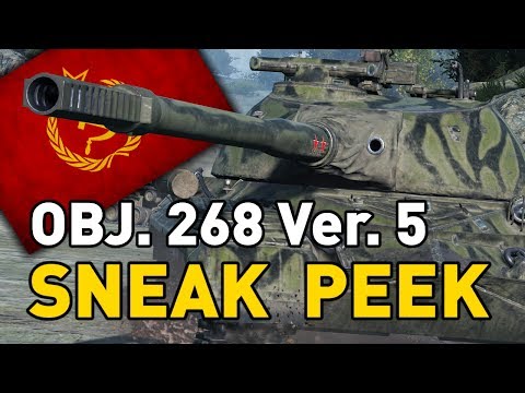 World of Tanks || Object 268 Version V - Sneak Peek