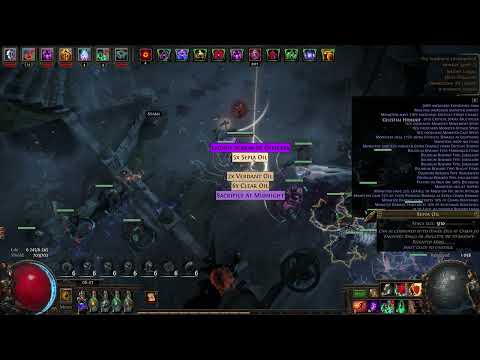 Chaos Zoomancer & Minion Army Necromancer vs Simulacrum wave 14-15 (Late/Beyond gear setup mix)