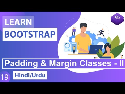 Bootstrap Margin Padding Tutorial II in Hindi Urdu