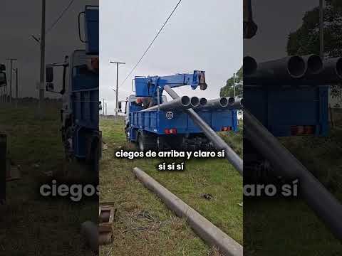 Nuevo pozo de agua #tresarroyos #obrapública