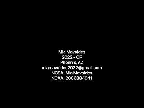 Mia M Batting Highlights (2020)