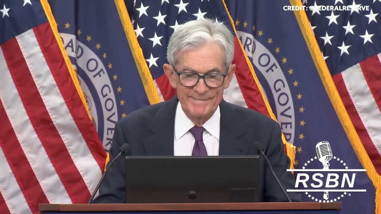 WATCH: Jerome Powell Holds Federal Reserve Press Conference After Kevin Warsh Approved - 4/29/26
