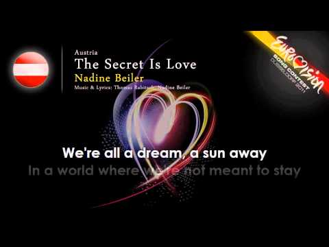 Nadine Beiler 'The Secret Is Love' Austria ESC 2011 winner? lyrics