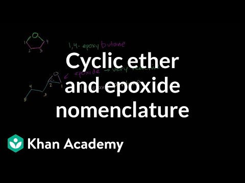 Cyclic Ethers and Epoxide Naming 