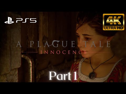 A PLAGUE TALE: INNOCENCE (PS5) Gameplay Walkthrough | Part 1