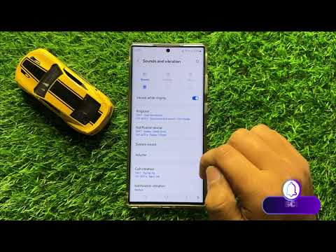 How to Turn On/Off Charging Sound Samsung Galaxy S24 Ultra