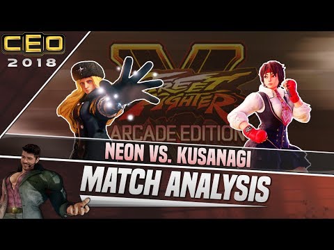 SFV AE Match Analysis: CEO 2018 - Neon vs. Kusanagi