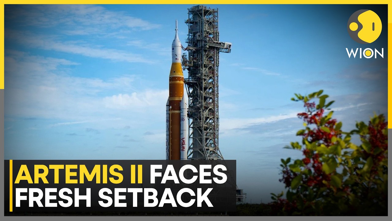 NASA Delays Launch Of Artemis II Lunar Mission Due To Failure In Helium Flow Of SLS Rocket | WION