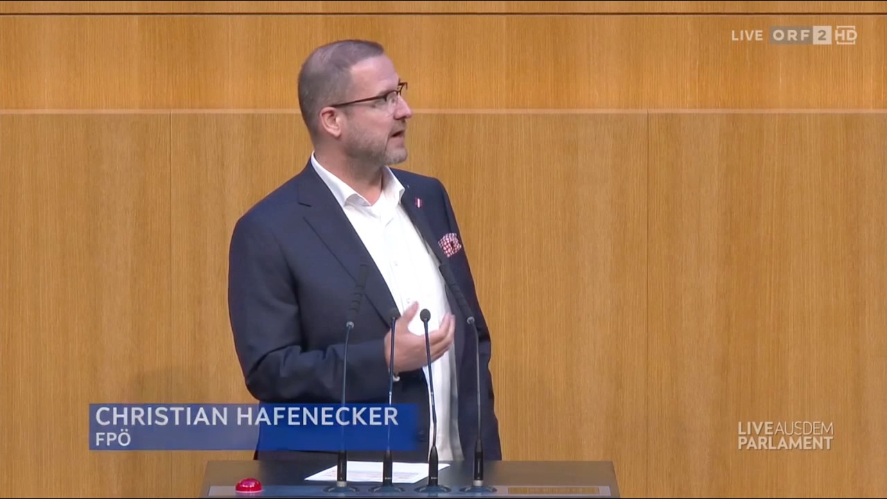 Christian Hafenecker - ORF - Drogen, Mobbing, Gagenexzesse - 23.4.2026