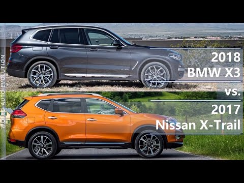 2018 BMW X3 vs 2017 Nissan X-Trail (technical comparison)