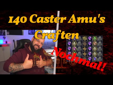 D2R Crafting  Amulet - Nochmal über 140 Amus Craften!