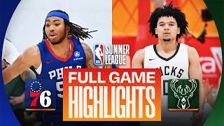 Milwaukee Bucks - Brayden Burries - Philadelphia Sixers