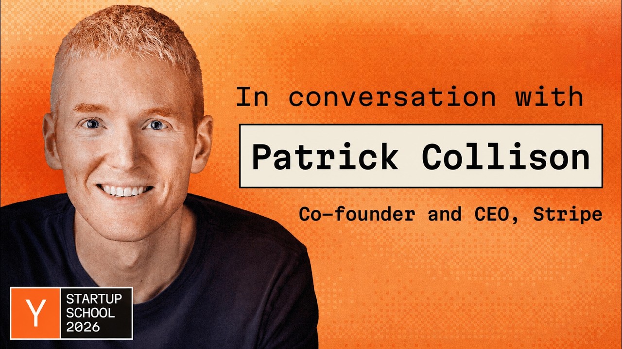 Patrick Collison: "What If You Succeed?" - YC
