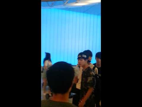 140808 Bangtan Boys at LAX