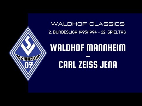 1993/94 | SV Waldhof Mannheim - FC Carl Zeiss Jena