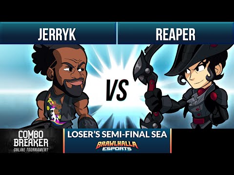 Jerryk vs Reaper - Loser's Semi-Final - Combo Breaker 2020 - 1v1 SEA
