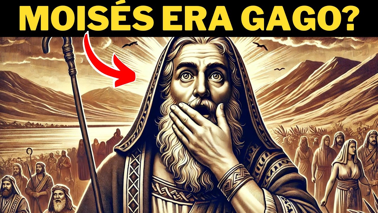 MOISÉS ERA GAGO? POR QUE ELE ERA “PESADO DE LÍNGUA”?
