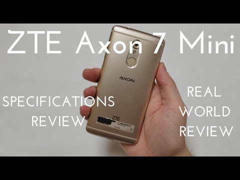 ZTE Axon 7 Mini Specs Video (Real World Review)