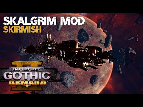 TITANS - 6x Archeotech Ark - Massive Battle | Skalgrim Mod Skirmish | Battlefleet Gothic: Armada 2