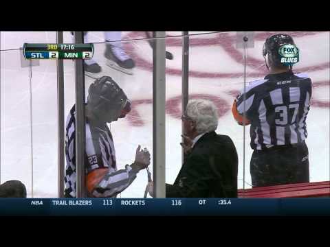 Blues no goal in 3rd St. Louis Blues vs Minnesota Wild 3/9/14 NHL Hockey.