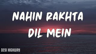 [LYRICS] Lucky Ali - Nahin Rakhta Dil Mein
