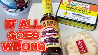 GONSALVES SARDINES and a bunch of disasters.