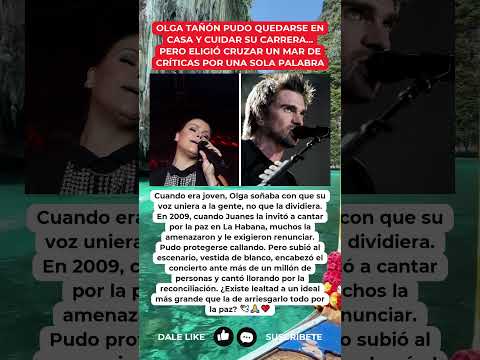 La cantante puertorriqueña que arriesgó su carrera por cantar por la paz en La Habana