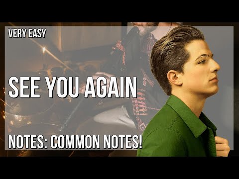 SUPER EASY: How to play See You Again  by Wiz Khalifa ft Charlie Puth on Tin Whistle (Tutorial)