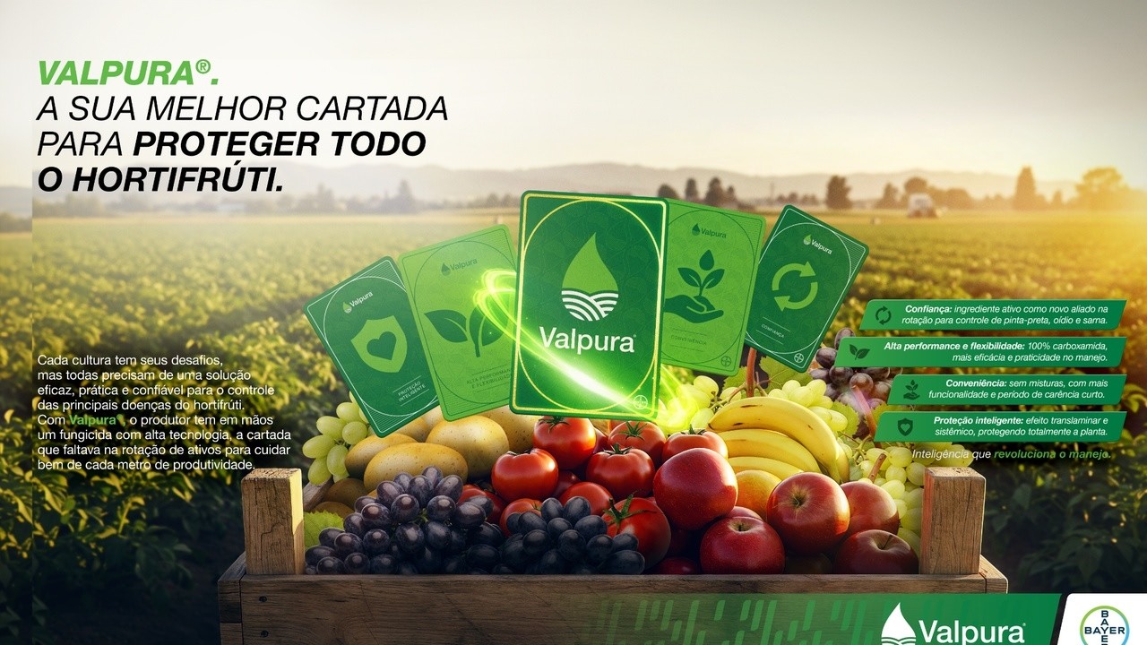Valpura®: a inteligência que revoluciona o manejo de doenças no hortifrúti.