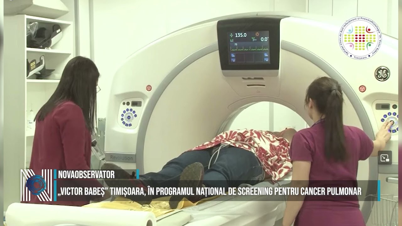 „Victor Babeș” Timișoara, în programul național de screening pentru cancer pulmonar