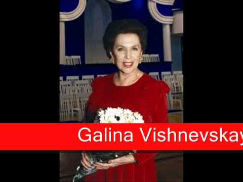 Galina Vishnevskaya: Puccini - Tosca, 'The Death of Scarpia'