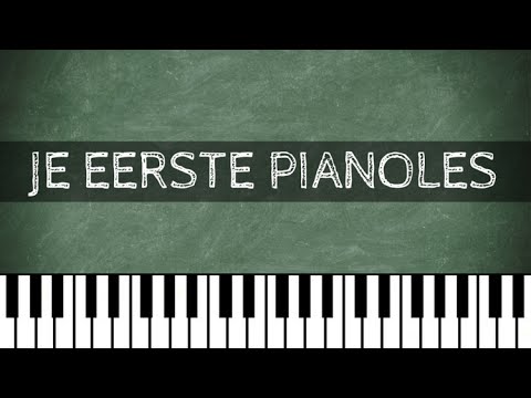 Piano Leren Spelen - Pianoles - Piano voor Beginners - Les 1