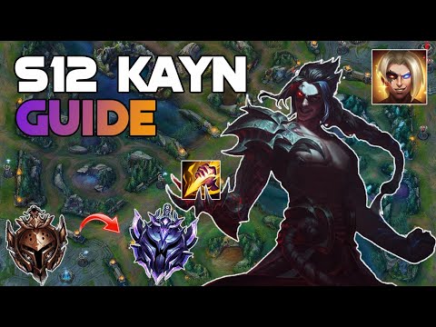 HOW TO PLAY KAYN IN SEASON 12 | COMPLETE MATCHUP'S AND PATHING GUIDE 2021