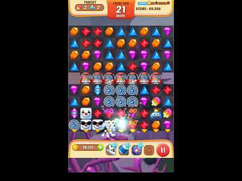Jewel Match King Level 425 - Walkthrough ( No Booster )