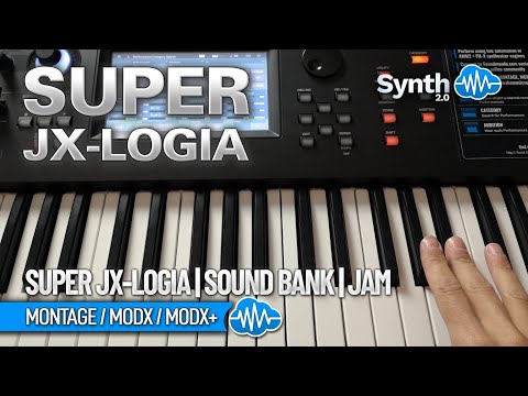 GPR026 - ( Bundle ) - Super JX-Logia + JD-Logia - Yamaha MONTAGE / M - Video Preview 2