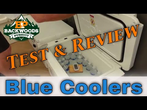 Blue Coolers Test & Review | ICE TEST - Blue Coolers vs Yeti!