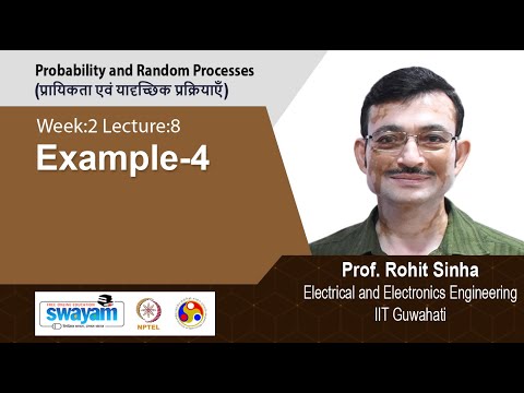 Probability and Random Processes प्रायिकता एवं यादृच्छिक प्रक्रियाएँ Introductory Video