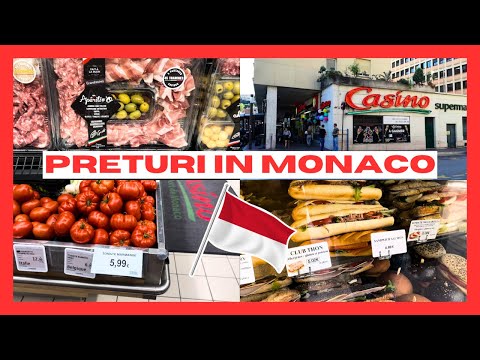 CAT DE SCUMP E MONACO? Preturi la SUPERMARKET in tara MILIONARILOR!